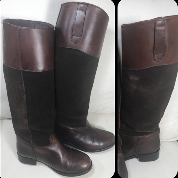 Steve Madden Shoes - Steve Madden Brown Leather Riding Boots